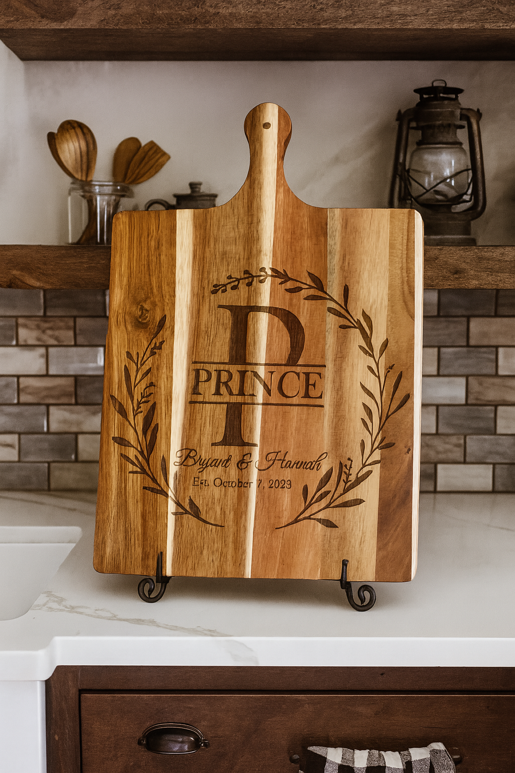 Personalized Charcuterie Board, Wedding Gifts, Couple Cutting Board, Anniversary Gift