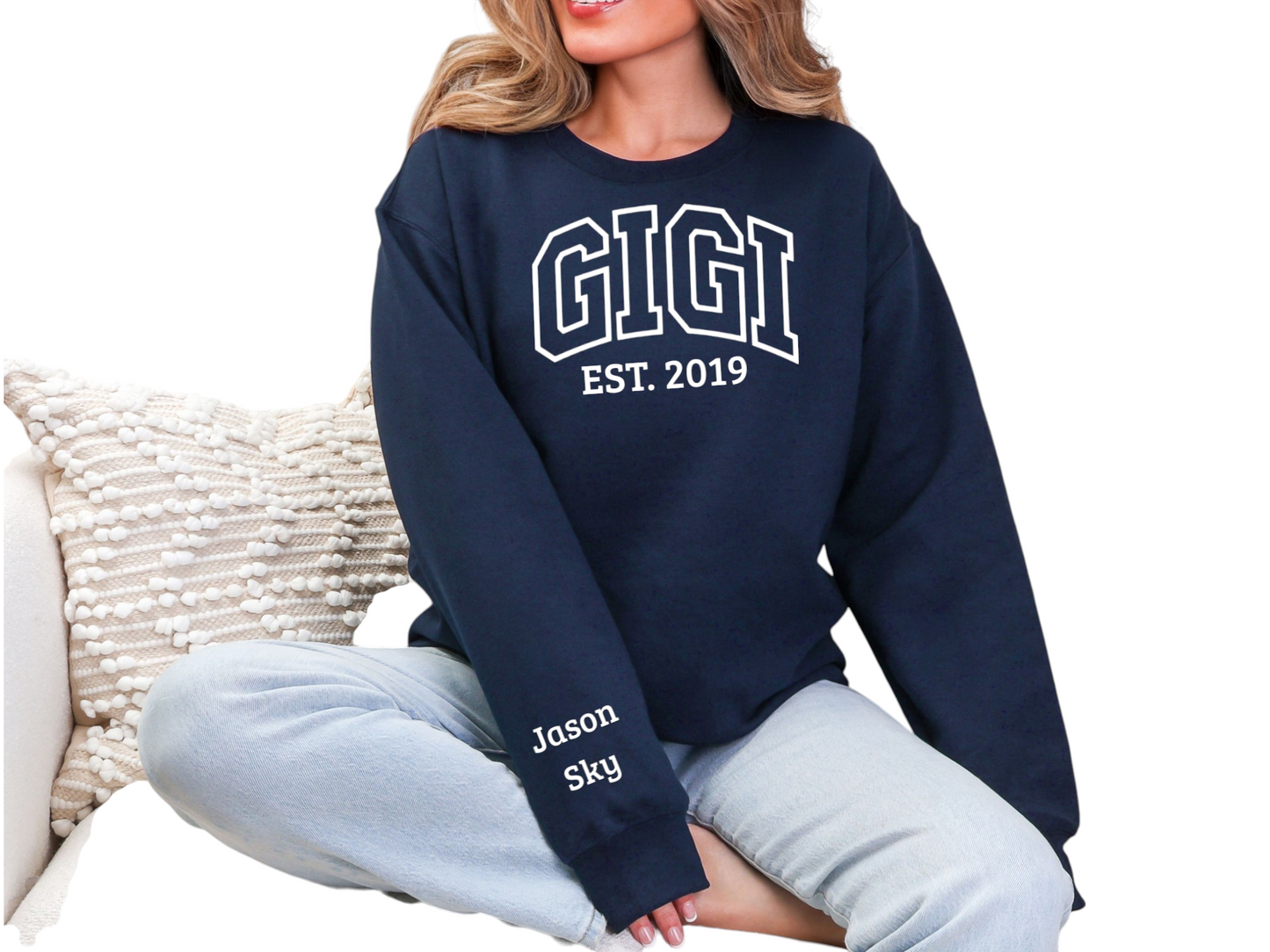 Personalized Mom Sweatshirt