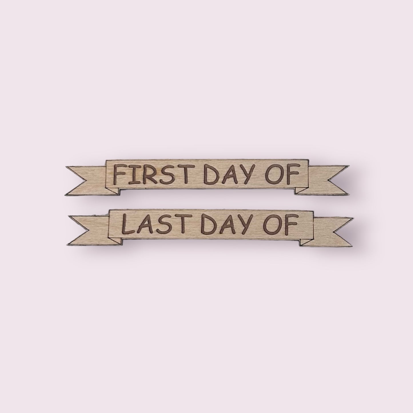 Personalized First Day and Last Day of School Sign
