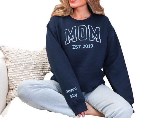 Personalized Mom Sweatshirt
