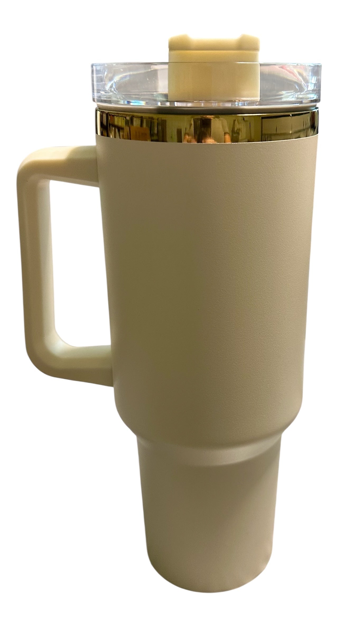 40 oz. Sports-Themed Insulated Tumblers With Handle And Straw– Perfect for Coaches, Moms, and Fans