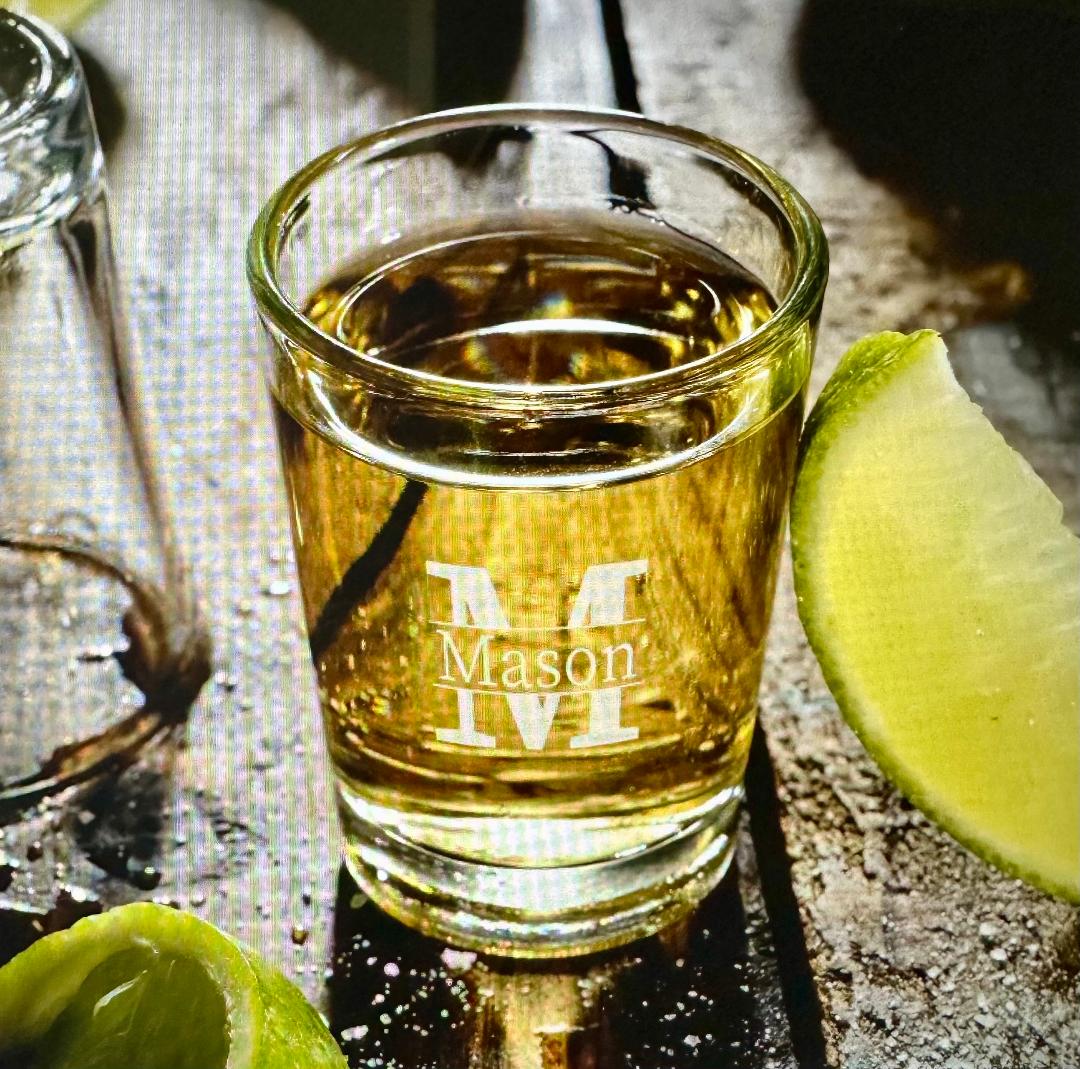 Personalized Laser Engraved Shot glasses