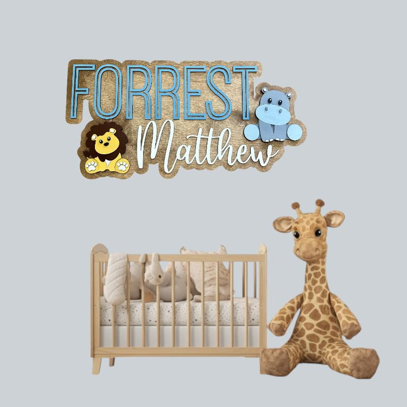 Custom Personalized 3D Nursery or Name Sign Prices start at $74.95