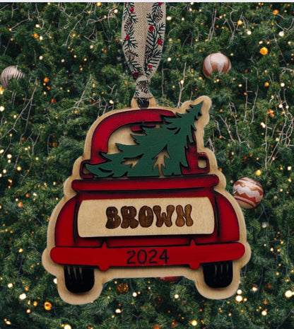 Vintage Truck ornament