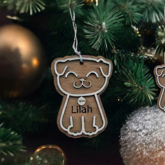 Dog Gingerbread Ornament