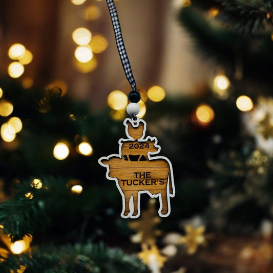 Farm animal Family Ornament