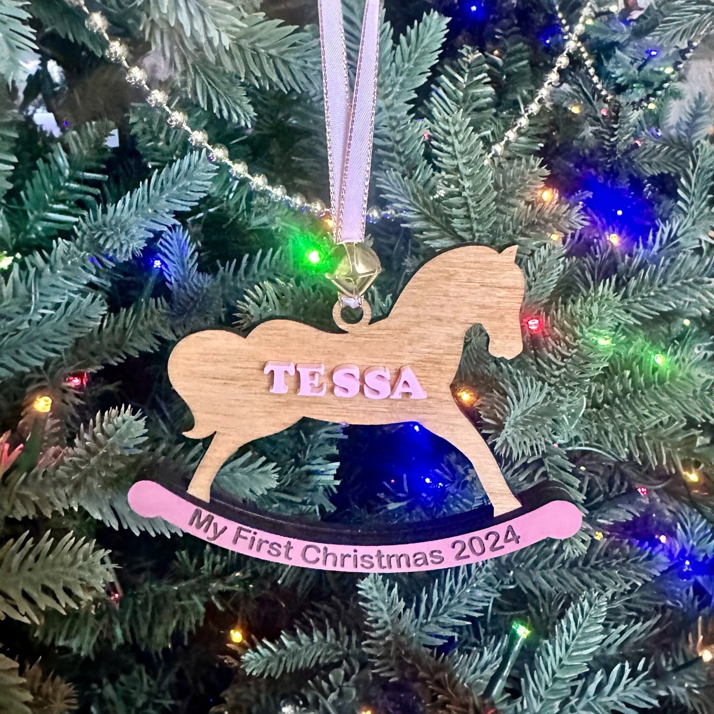 Baby's First Christmas Rocking Chair Ornament