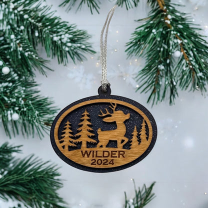 Winter Wonderland Reindeer Ornament