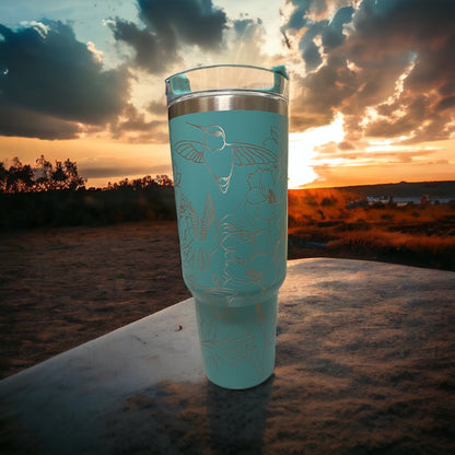 Hummingbird 40 oz Tumbler