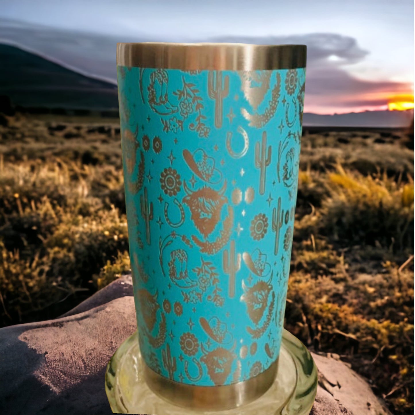 Highland Cow 20 oz Tumbler